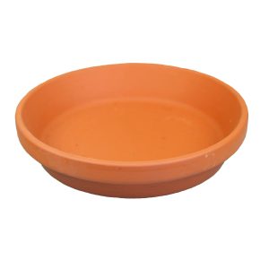 Eurocotta Saucer Traditional Plant pot plate saucer orange terracotta clay
